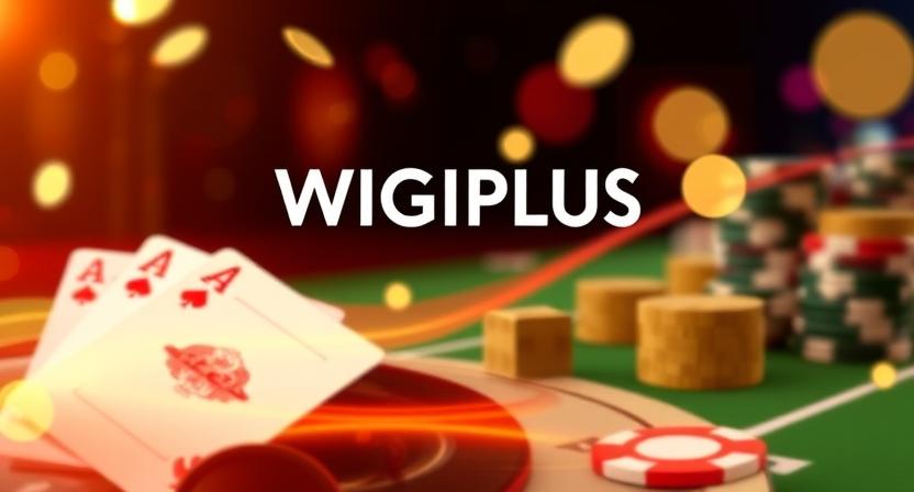 Live dealer streaming tables on WIGIPLUS casino